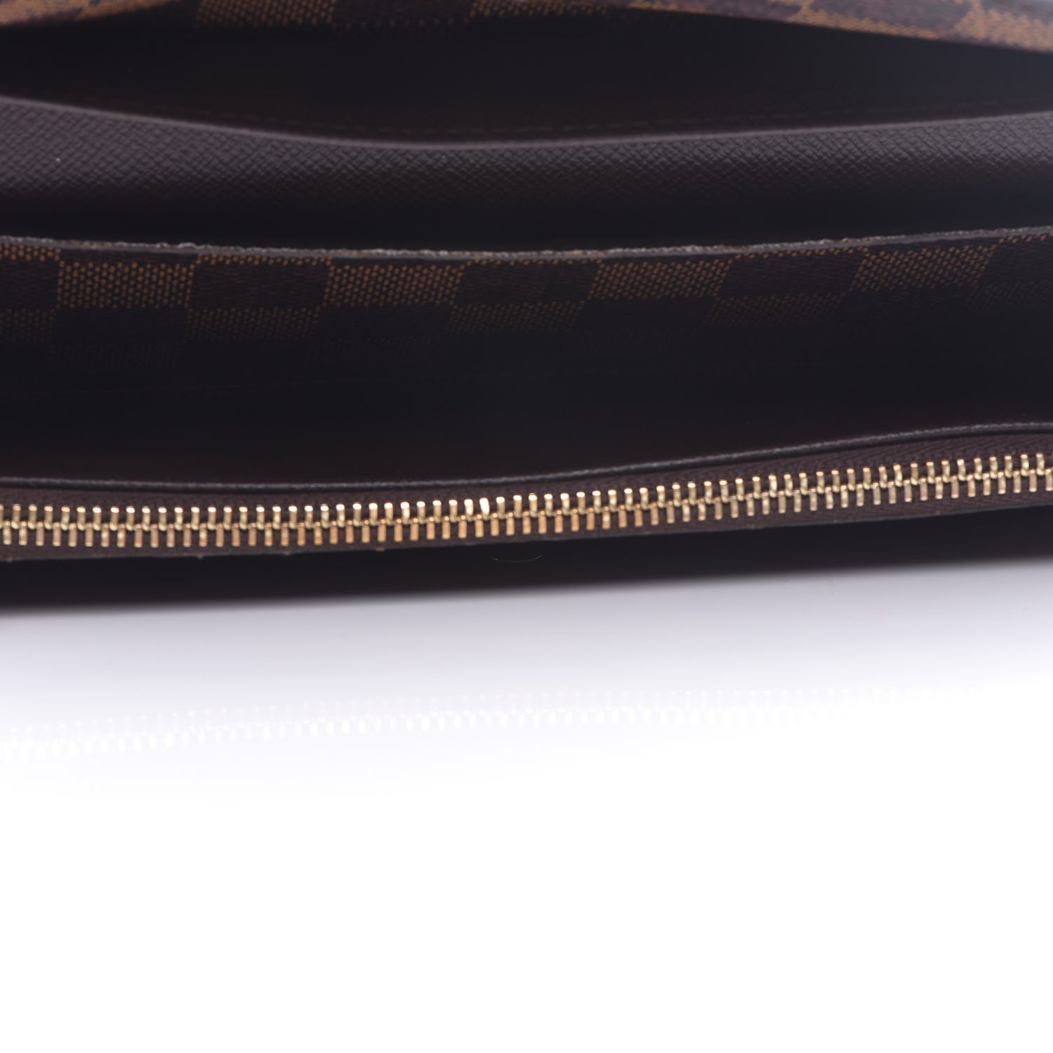 Louis Vuitton Damier Ebene Emilie Wallet 5 of 12