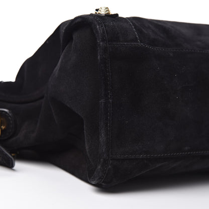Balenciaga Baby Daim Suede Giant 12 Gold Hardware City Black 6 of 10