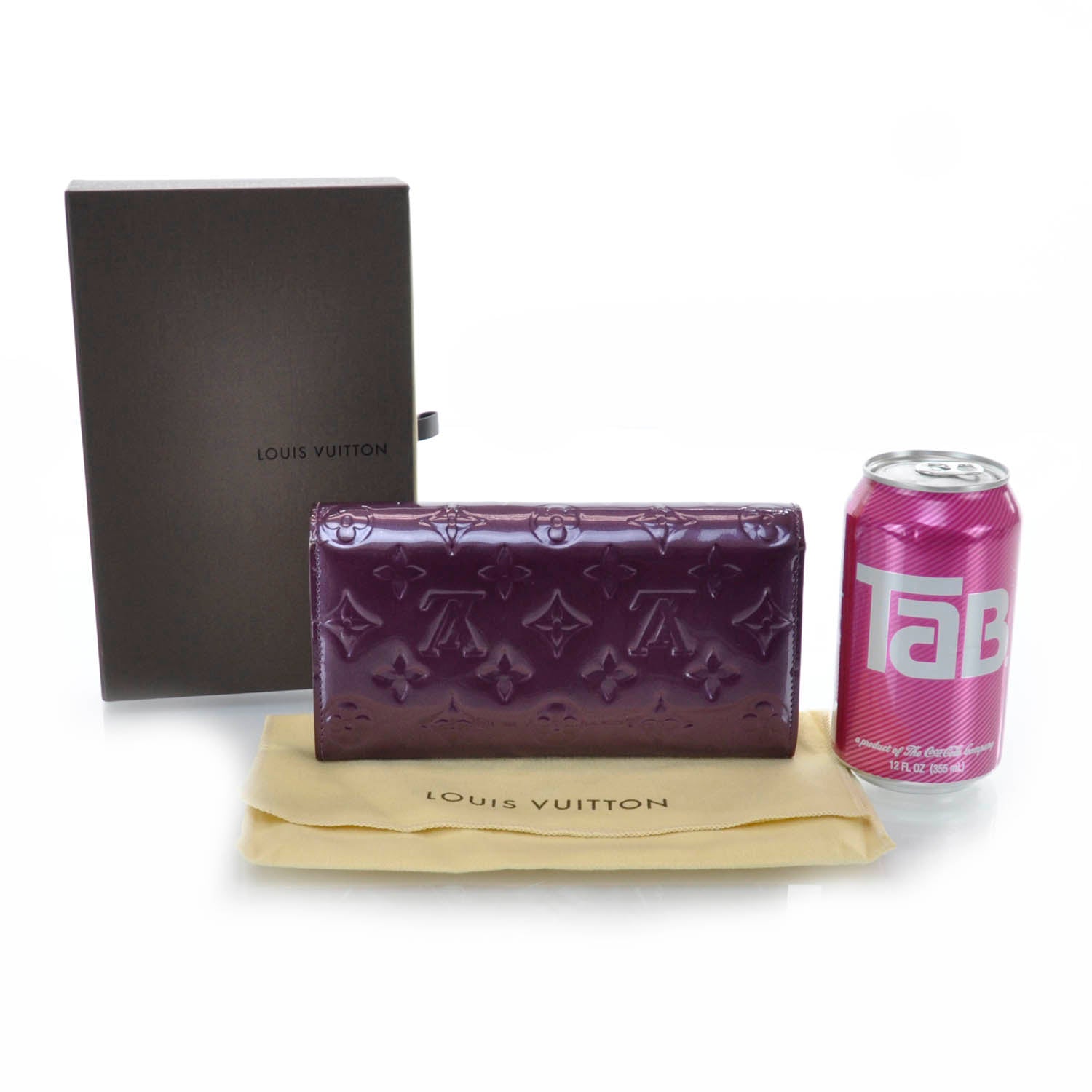 Louis Vuitton Vernis Sarah Wallet Violet 2 of 7