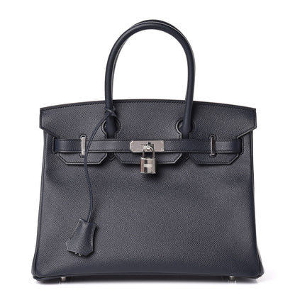 Hermes Epsom Birkin 30 Bleu Indigo 1 of 33
