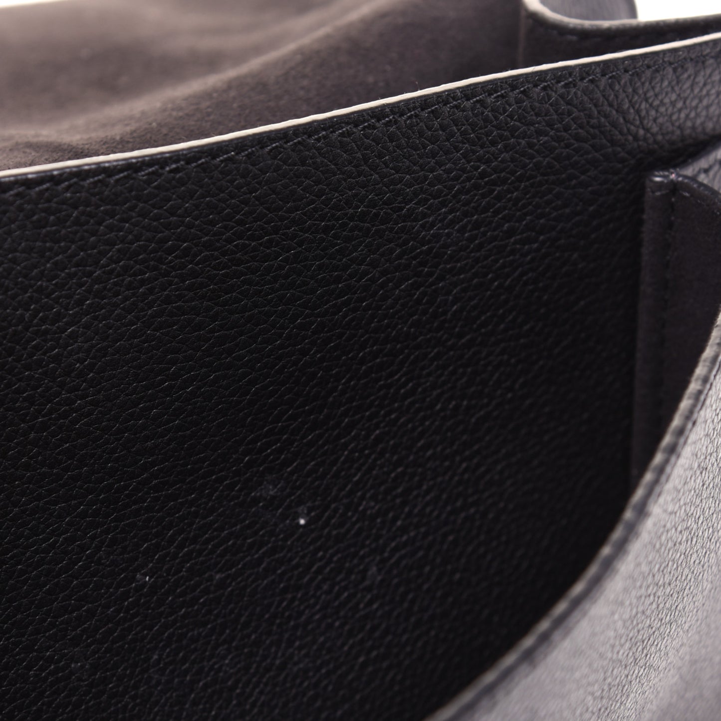 Soft Calfskin My Lockme Chain Bag BB Black