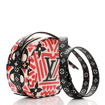 Louis Vuitton Monogram Giant Crafty Boite Chapeau Souple PM Creme Rouge Black 3 of 9