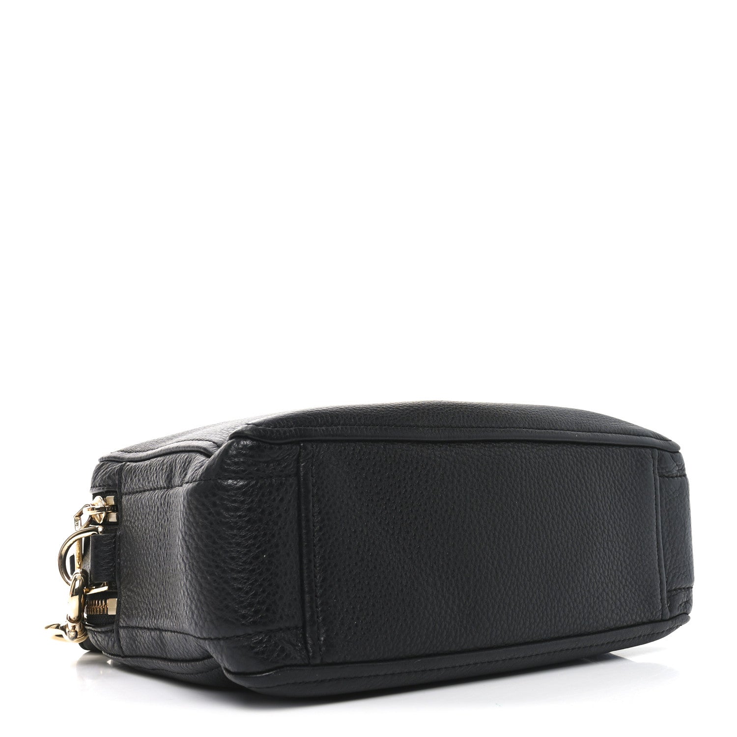 Marc Jacobs Supple Natural Grain Calfskin The Softshot 27 Bag Black 4 of 9