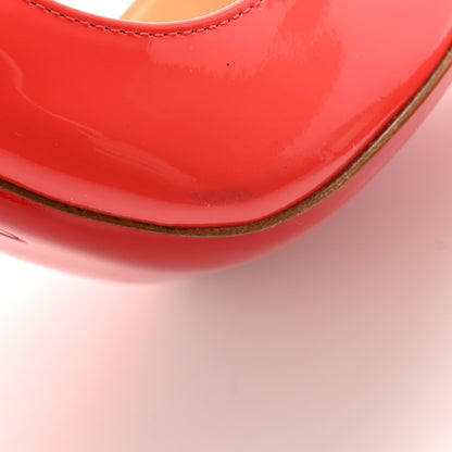 Christian Louboutin Patent So Kate 120 Pumps 37 Poppy 9 of 9