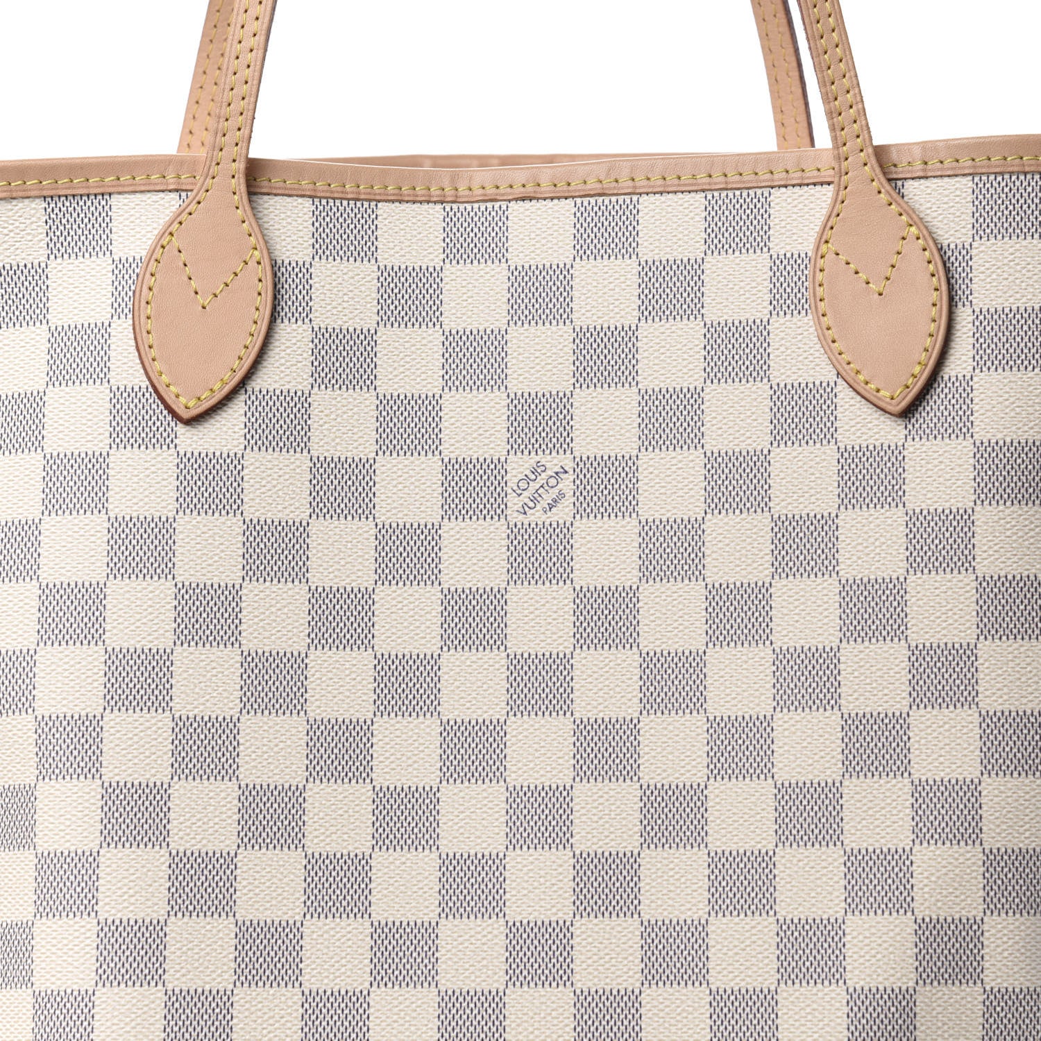 Louis Vuitton Damier Azur Neo Neverfull MM Rose Ballerine 11 of 12