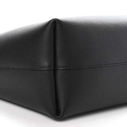 Saint Laurent Calfskin Large Shopping Tote Black 10 of 12