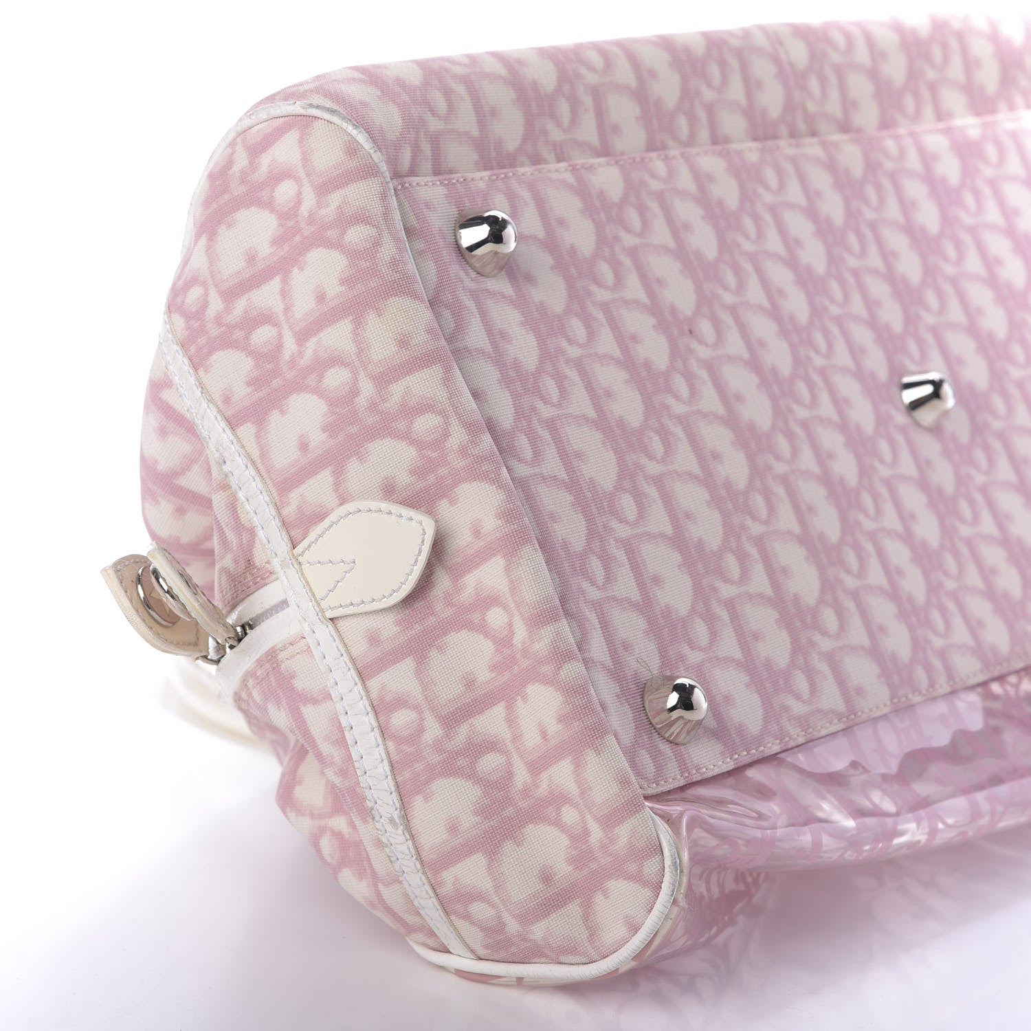 Christian Dior Monogram PVC Bowler Pink 6 of 13