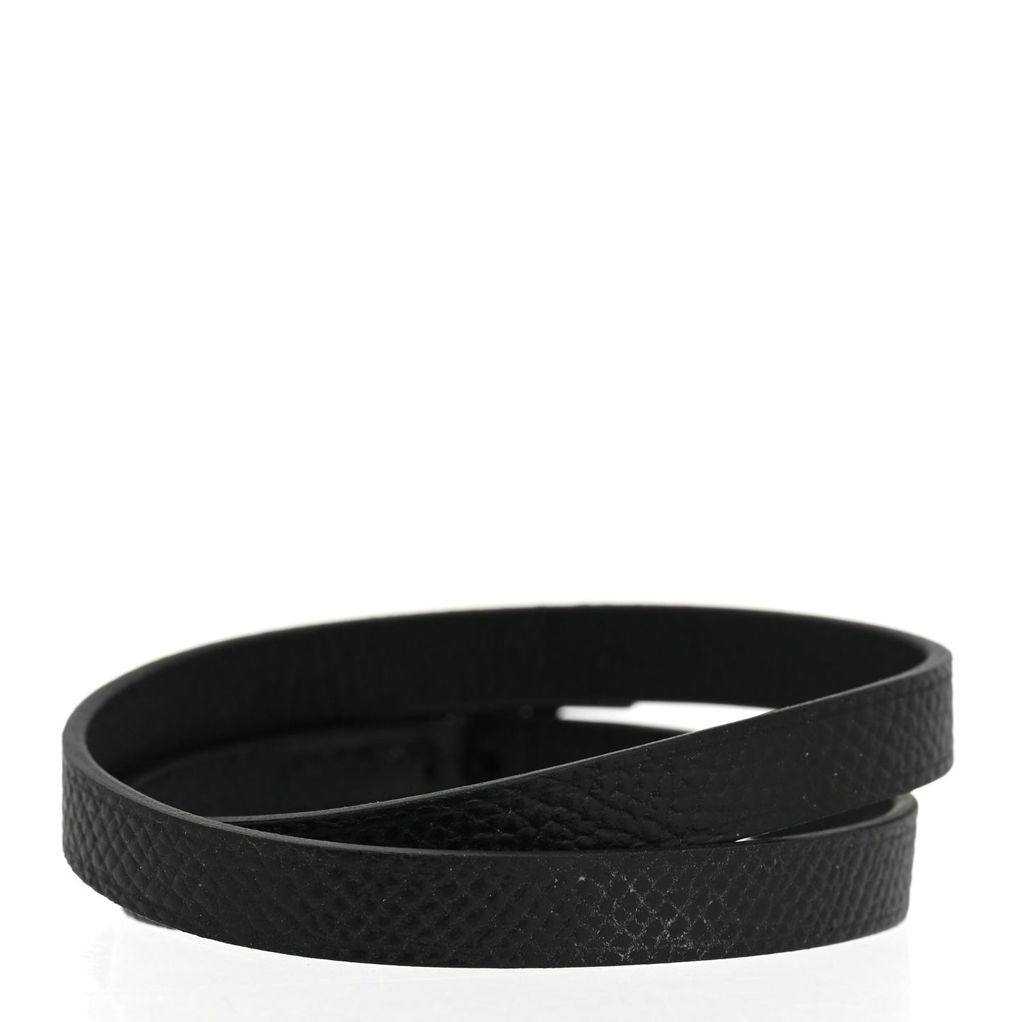 Epsom Behapi Double Tour Bracelet Black