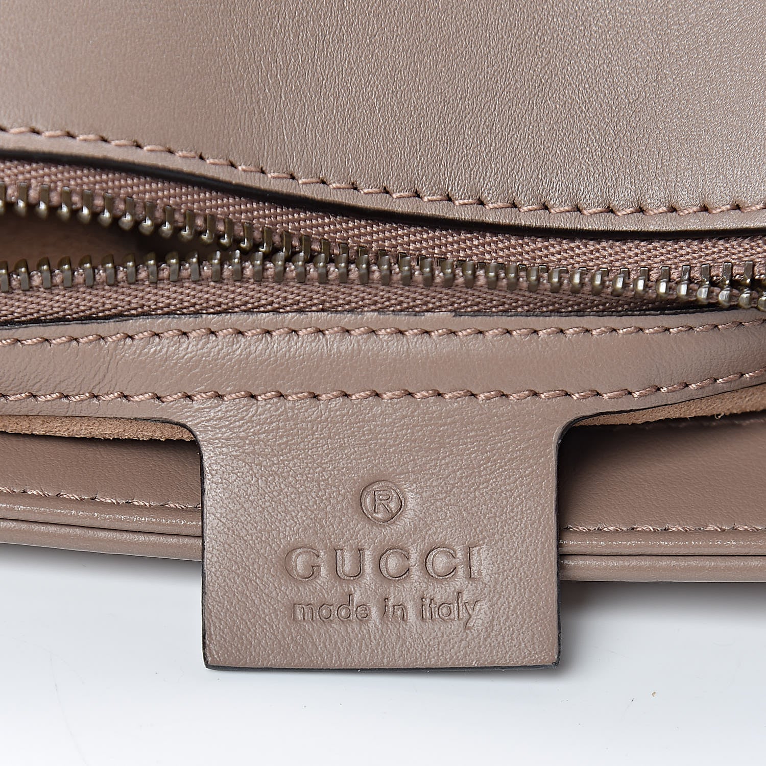 Gucci Calfskin Matelasse Medium GG Marmont Shoulder Bag Porcelain Rose 6 of 12