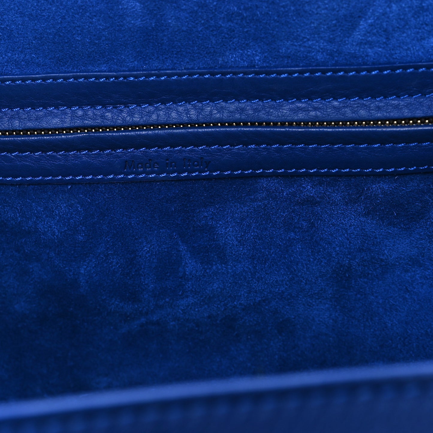 Supple Calfskin Medium Phantom Luggage Royal Blue
