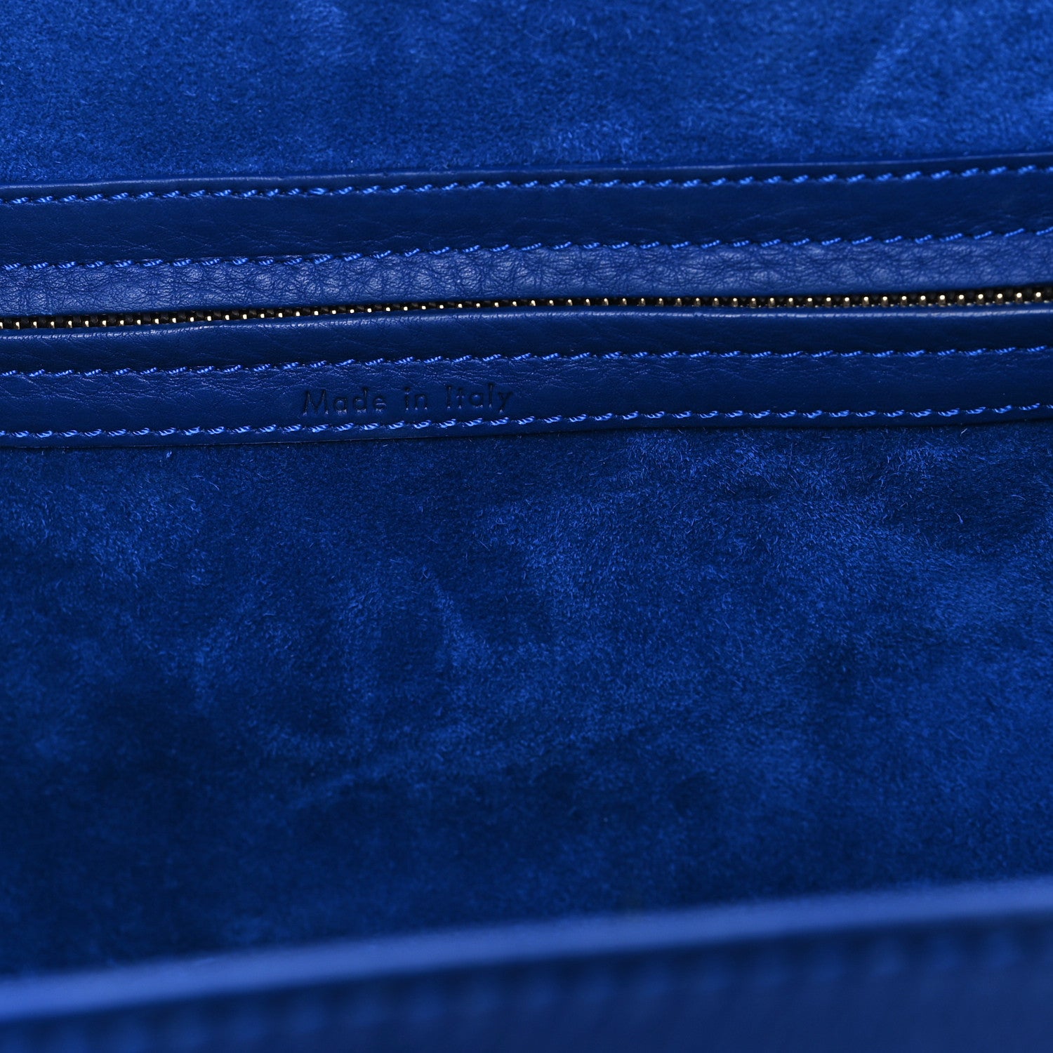 Celine Supple Calfskin Medium Phantom Luggage Royal Blue 6 of 11