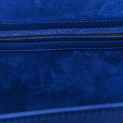 Celine Supple Calfskin Medium Phantom Luggage Royal Blue 6 of 11