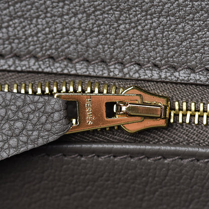 Hermes Togo Birkin 30 Etain 12 of 32