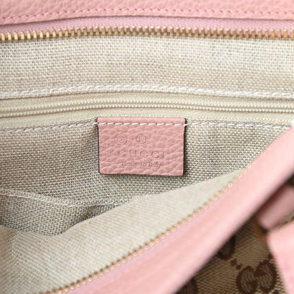 Gucci Monogram Small Bree Tote Beige Soft Pink 7 of 11