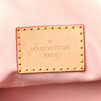 Louis Vuitton Damier Azur Graceful MM Rose Ballerine 6 of 9