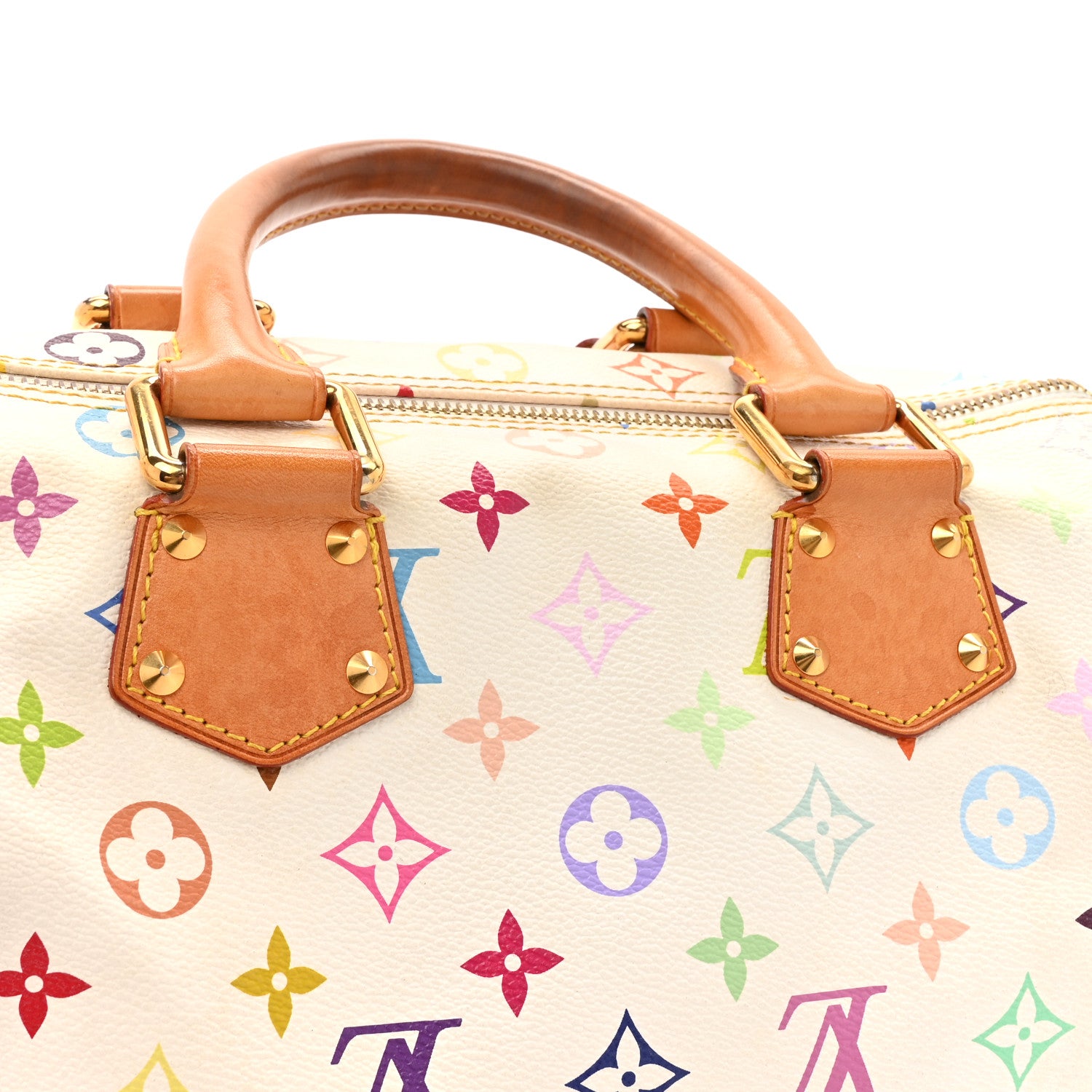 Louis Vuitton Monogram Multicolor Speedy 30 White 17 of 18