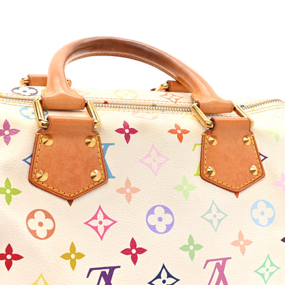 Louis Vuitton Monogram Multicolor Speedy 30 White 17 of 18