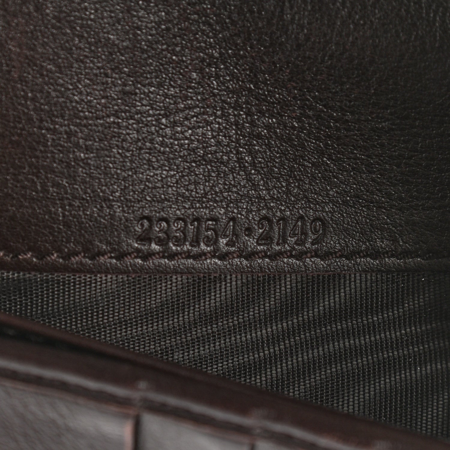 Gucci Guccissima Avel Continental Flap Wallet Brown 8 of 11