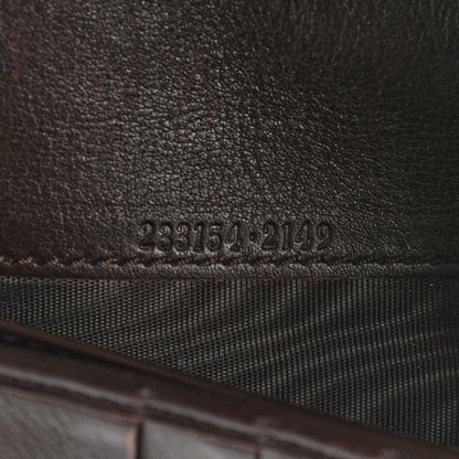 Gucci Guccissima Avel Continental Flap Wallet Brown 8 of 11