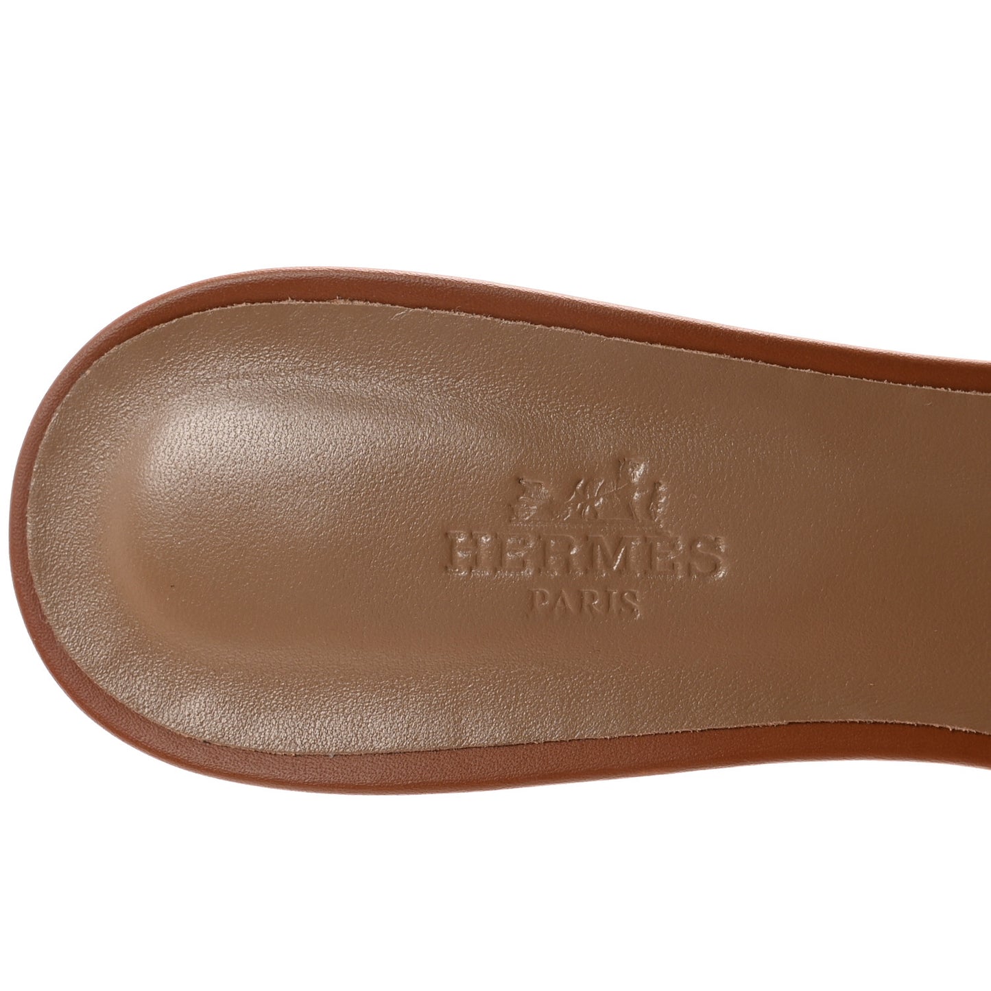 Calfskin Oasis Sandals 39.5 Gold