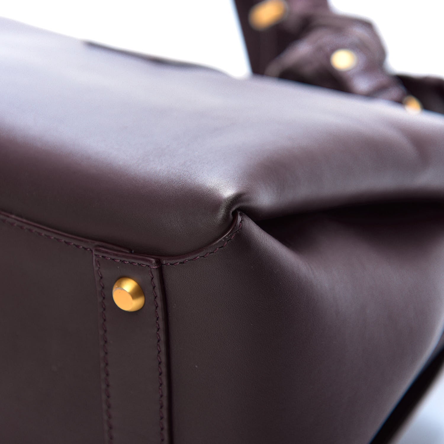 Bottega Veneta Matte Calfskin Medium Piazza Bag Quetsche 12 of 14