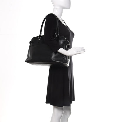 Louis Vuitton Epi Passy GM Black 2 of 9