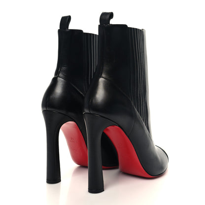 Christian Louboutin Calfskin Shine Me In The 90s 85 Ankle Boots 42 Black 4 of 7