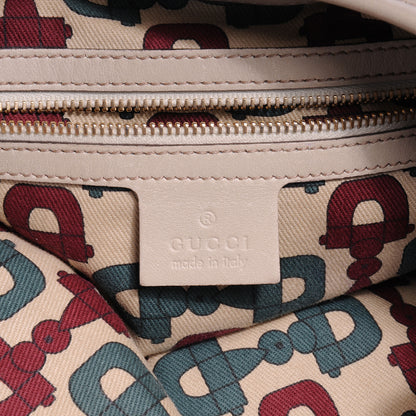 Gucci Guccissima Jackie O Bouvier Hobo Ivory 6 of 7
