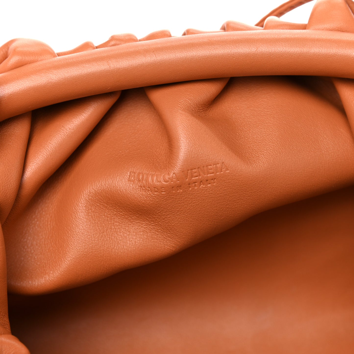 Butter Calfskin The Mini Pouch Clay