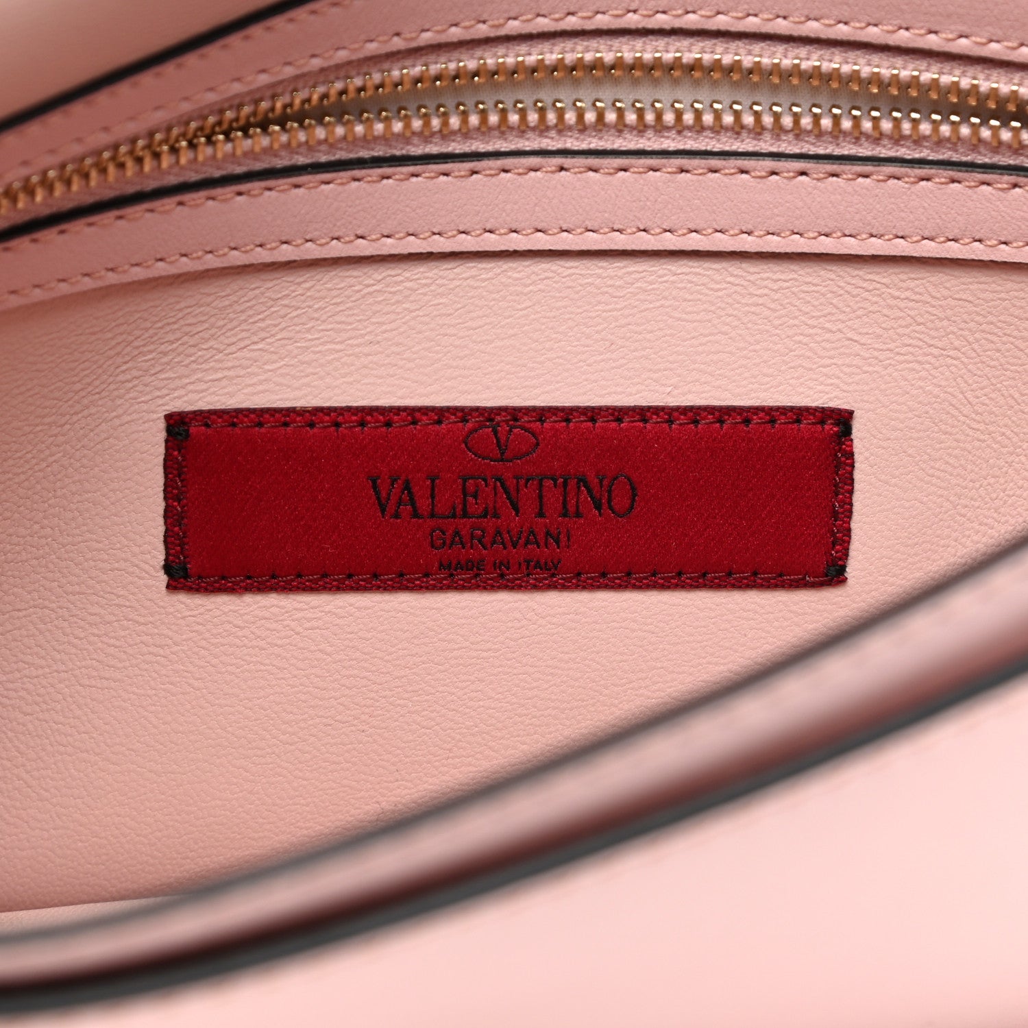 Valentino Garavani Nappa Micro Rockstud Wristlet Clutch Water Rose 6 of 9