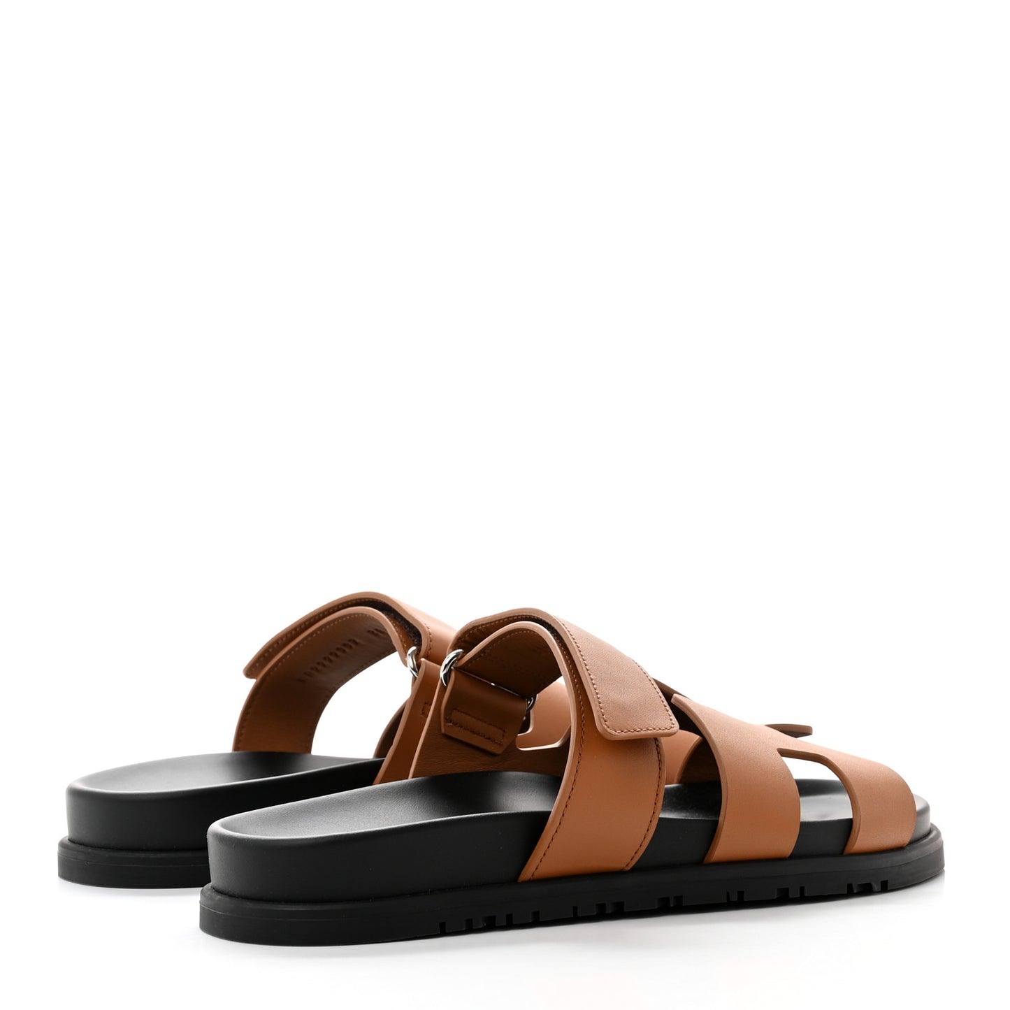Calfskin Womens Chypre Sandals 38 Naturel