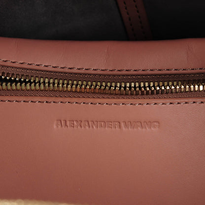 Alexander Wang Smooth Calfskin Small Emile Blush 6 of 9