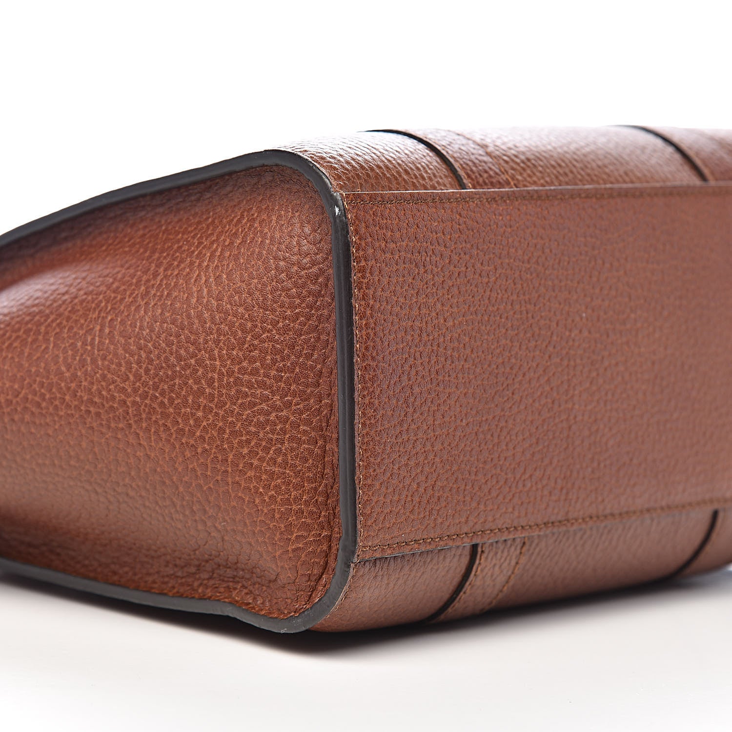 Mulberry Small Classic Grain Mini Zipped Bayswater Oak 8 of 10
