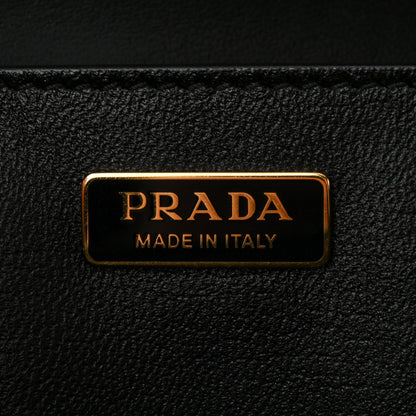 Prada City Calf Saffiano Cahier Hearts Bag Black 6 of 9