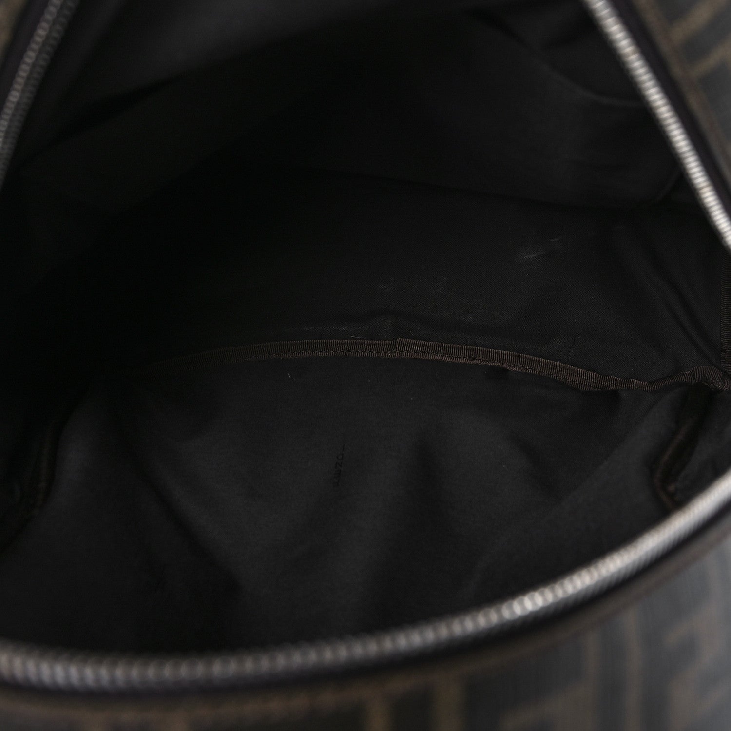 Fendi Glazed Fabric Vitello King FF 1974 Diagonal Pouch Pocket Backpack Tobacco Moro Cuoio 5 of 8