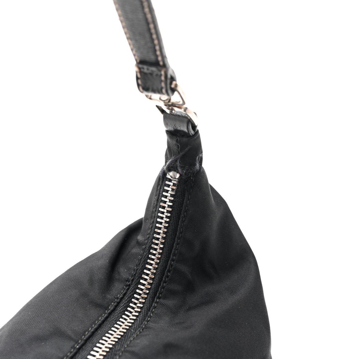 Tessuto Nylon Pochette Bag Black