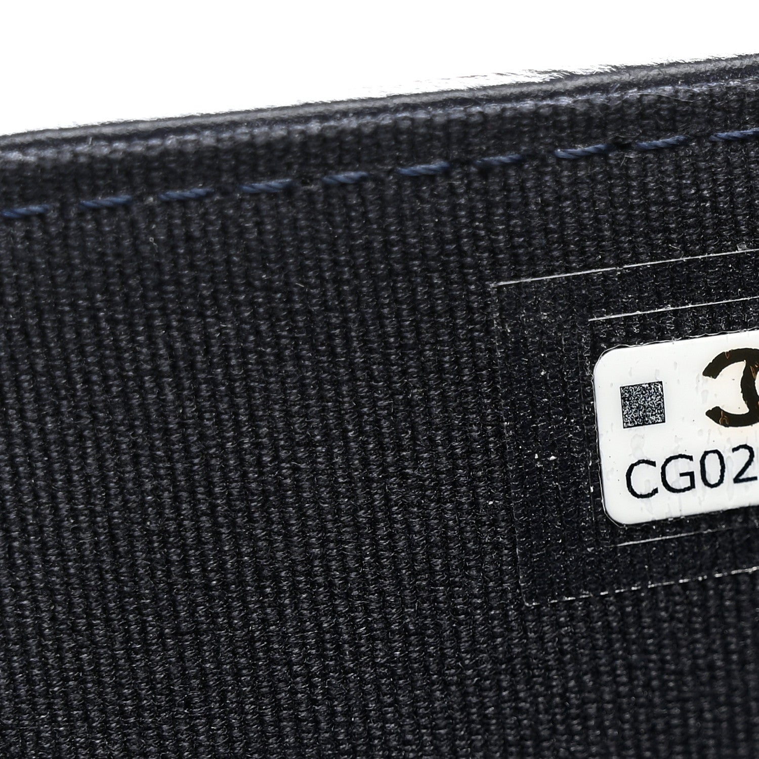 Chanel Caviar Quilted Medium Flap Wallet Dark Blue 7 of 8