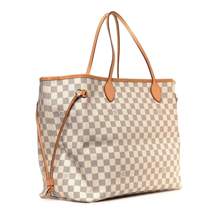Louis Vuitton Damier Azur Neo Neverfull GM Rose Ballerine 3 of 13