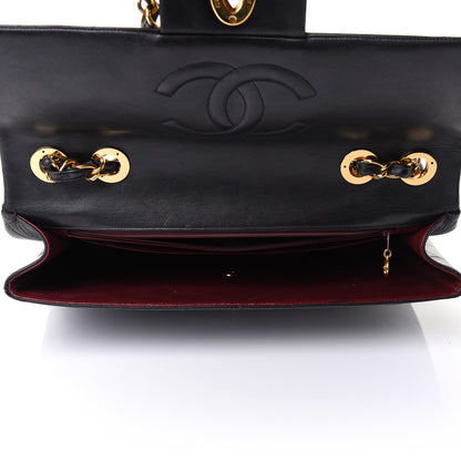 Chanel Lambskin Quilted XL Jumbo Single Flap Black 4 of 12