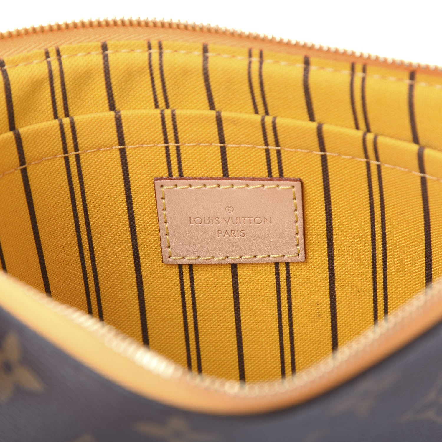 Louis Vuitton Monogram Neverfull MM GM Pochette Mimosa 10 of 10