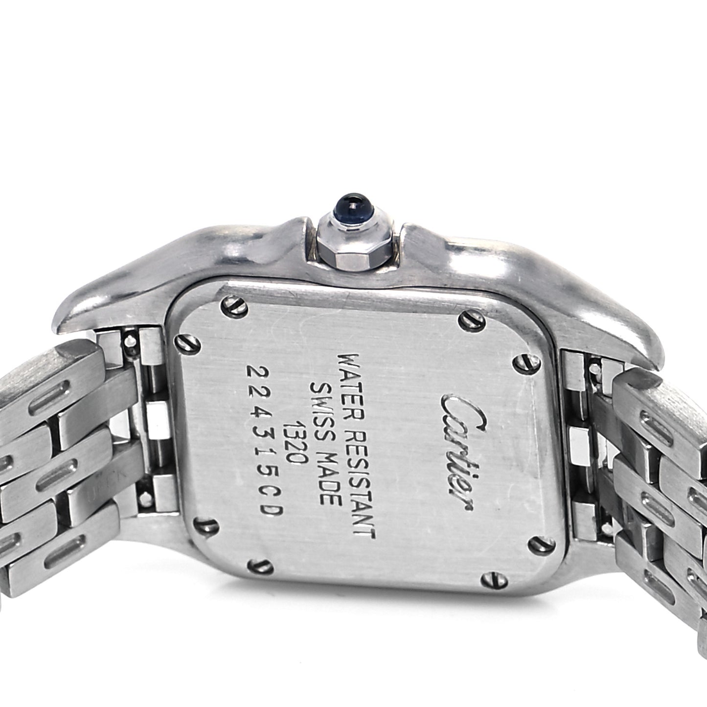 Stainless Steel 22mm Panthere Quartz Watch