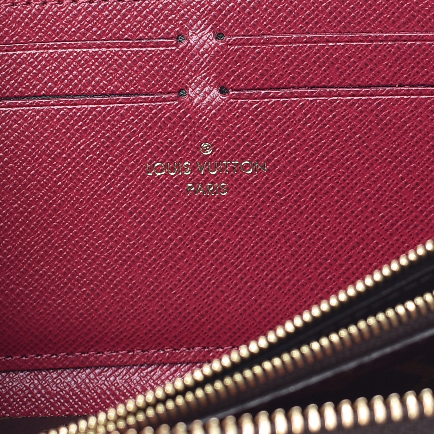 Monogram Clemence Wallet Fuchsia