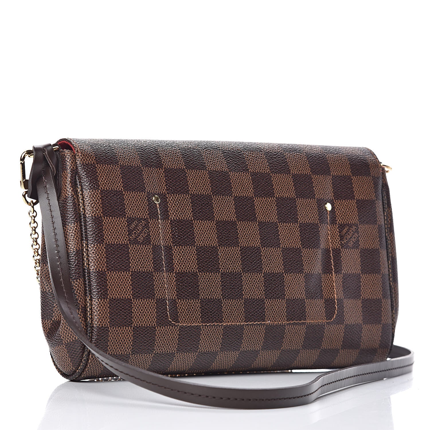 Louis Vuitton Damier Ebene Favorite MM 3 of 11