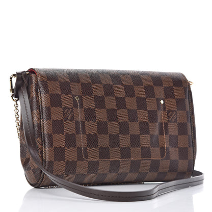 Louis Vuitton Damier Ebene Favorite MM 3 of 11