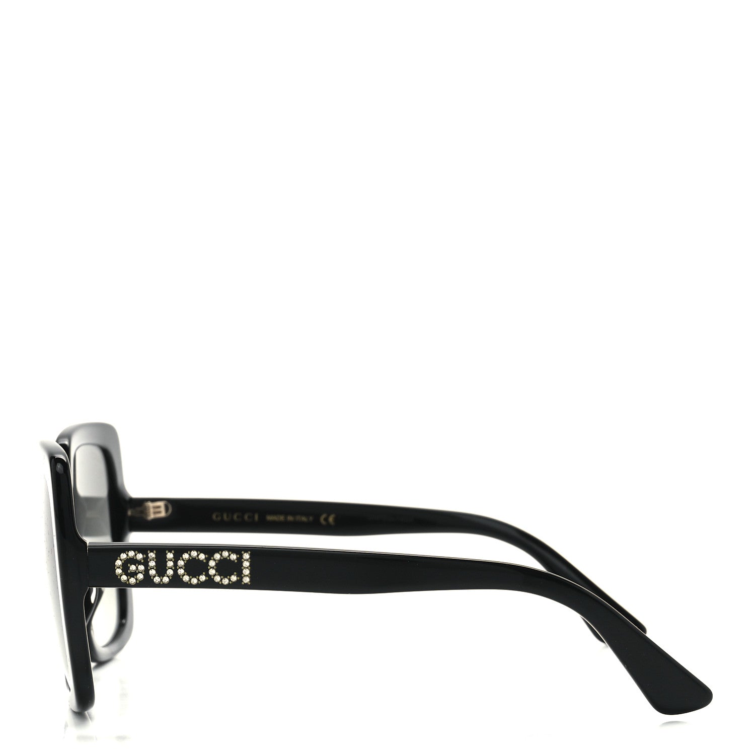 Gucci Acetate Square Frame Sunglasses GG0148S Black 3 of 8