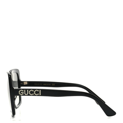 Gucci Acetate Square Frame Sunglasses GG0148S Black 3 of 8