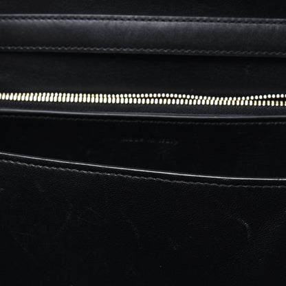 Celine Box Calfskin Medium Classic Box Flap Bag Black 10 of 16