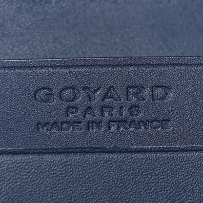 Goyard Goyardine Business Card Holder Navy 7 of 8