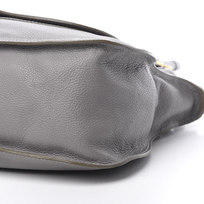 Chloe Calfskin Large Marcie Satchel Cashmere Grey 10 of 12