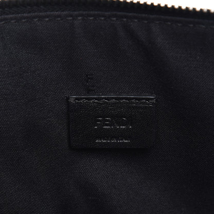 Fendi Vitello Elite Monster Eyes Pouch Black Neon Blue 6 of 8